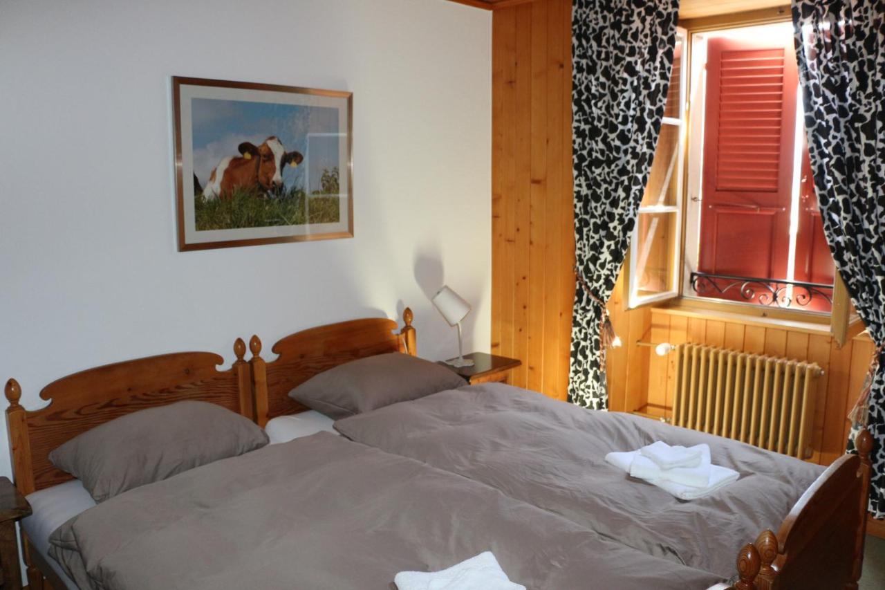 Auberge De L'Ange Albeuve Esterno foto