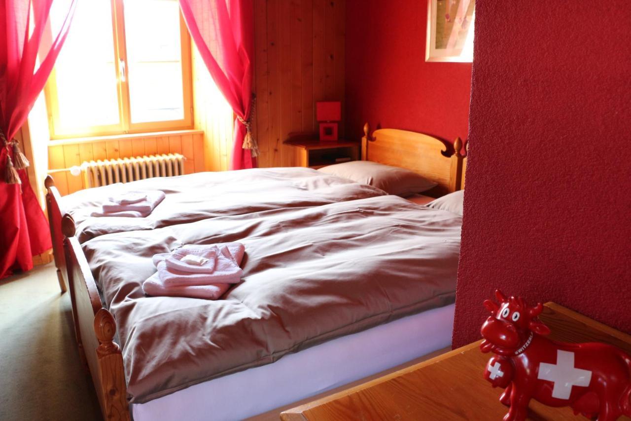 Auberge De L'Ange Albeuve Esterno foto