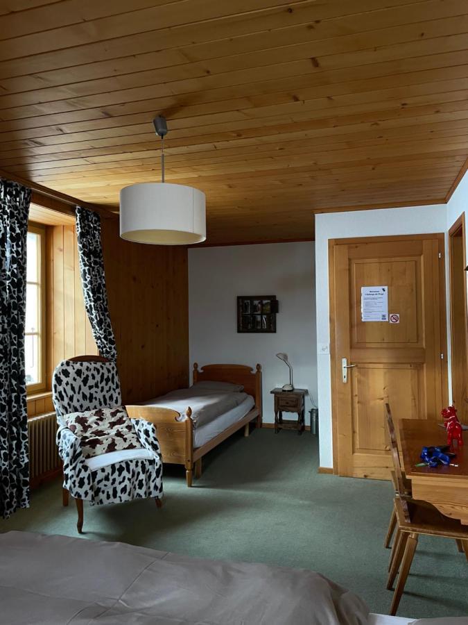 Auberge De L'Ange Albeuve Esterno foto