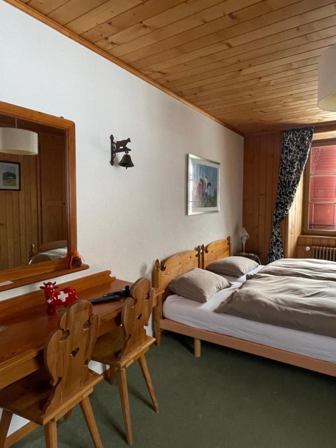Auberge De L'Ange Albeuve Esterno foto