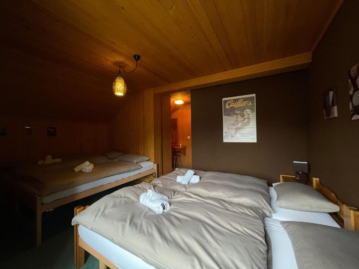 Auberge De L'Ange Albeuve Esterno foto