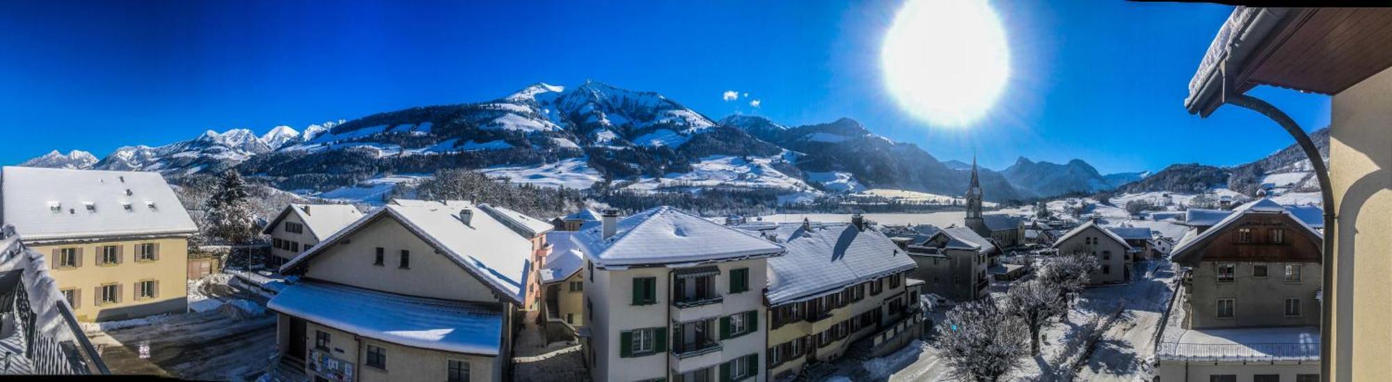 Auberge De L'Ange Albeuve Esterno foto