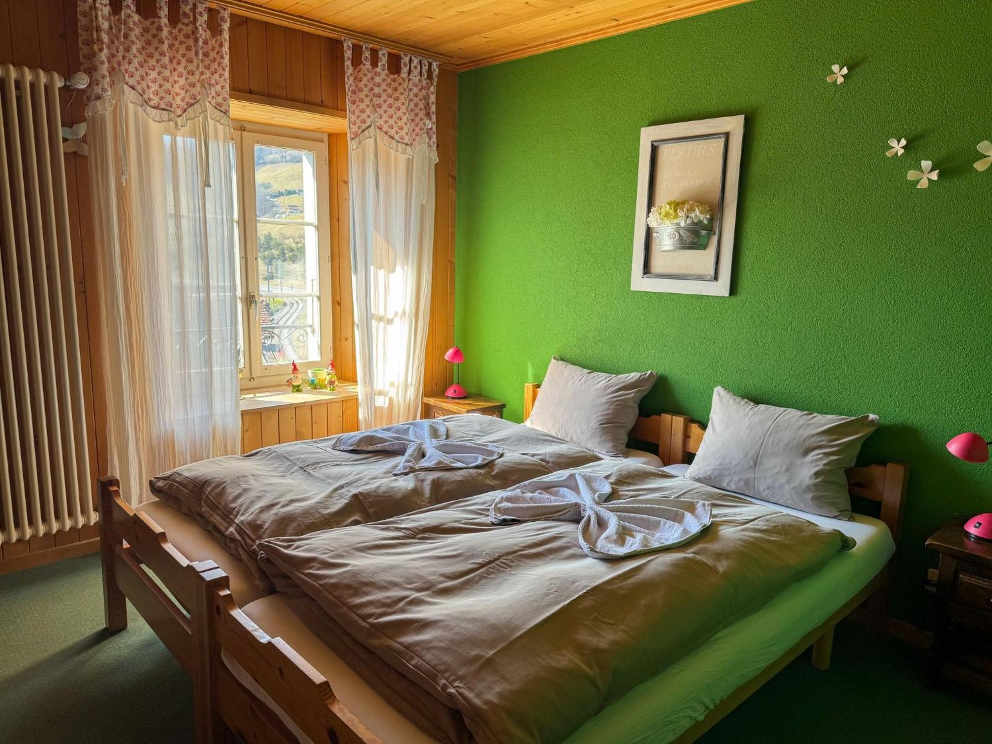 Auberge De L'Ange Albeuve Esterno foto
