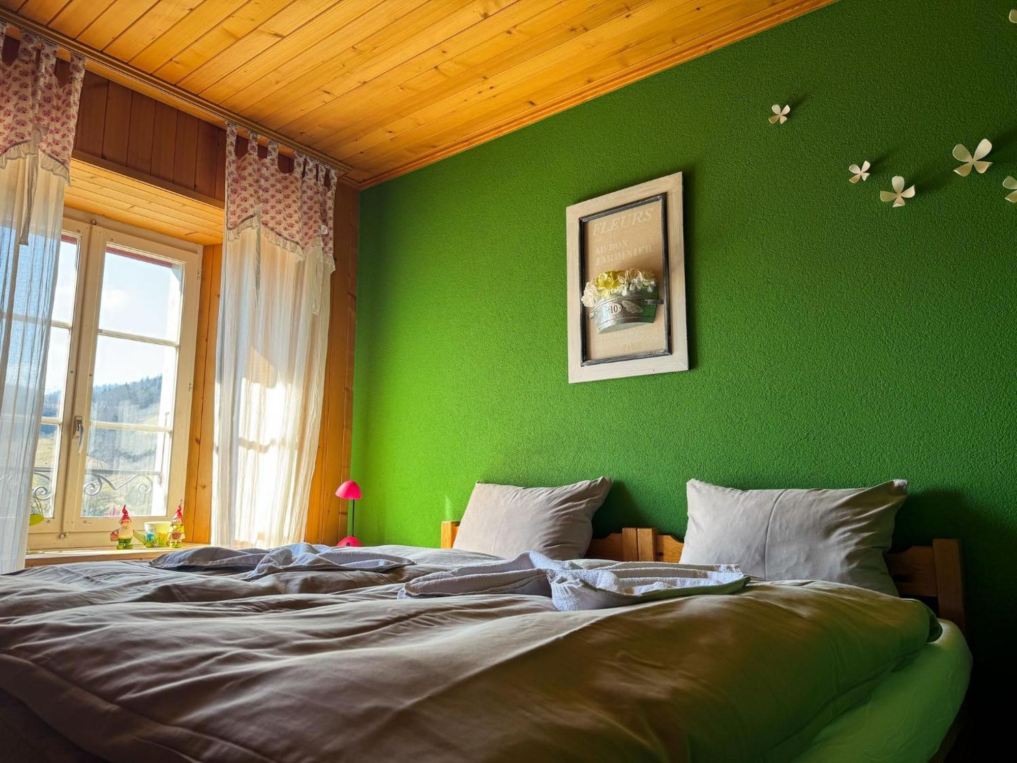 Auberge De L'Ange Albeuve Esterno foto