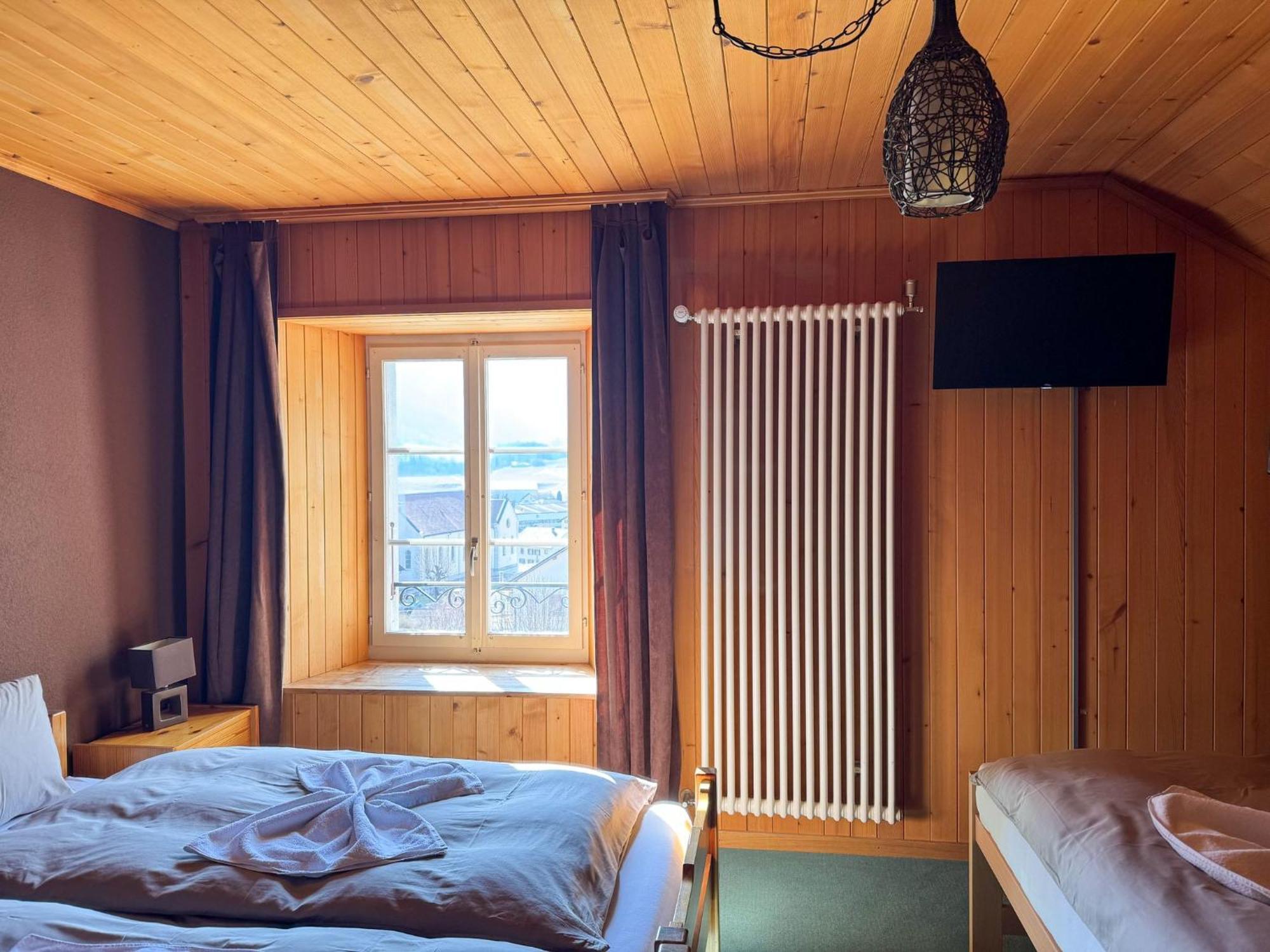 Auberge De L'Ange Albeuve Esterno foto