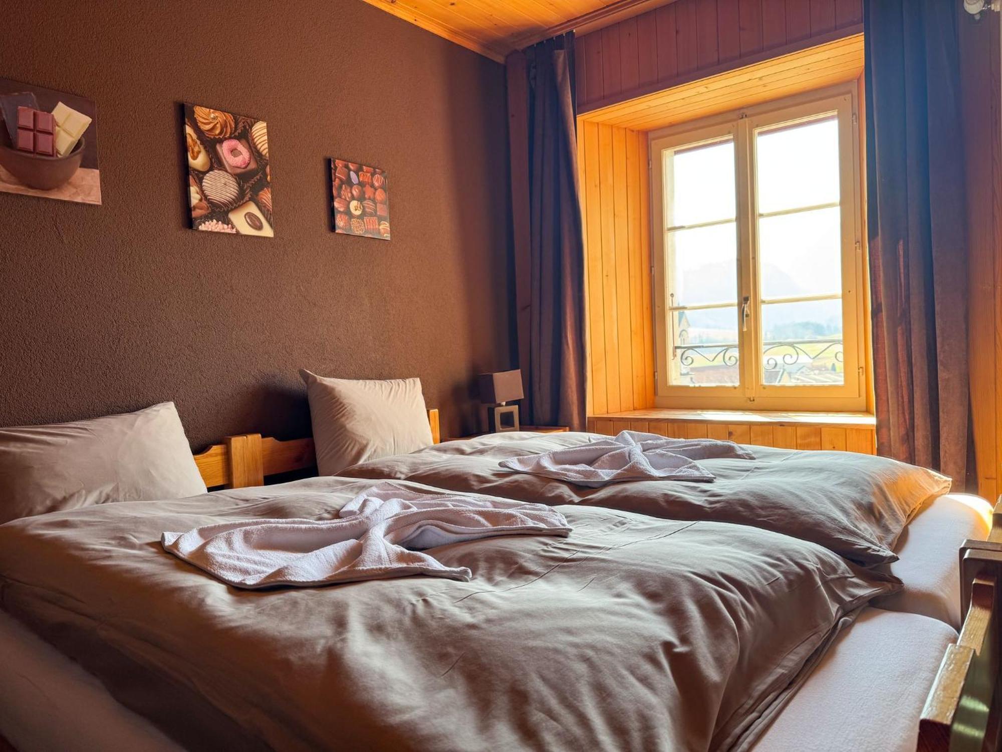 Auberge De L'Ange Albeuve Esterno foto
